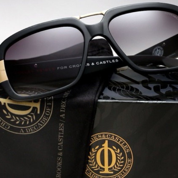 Mosley Tribes x Crooks and Castle Sunglasses. Limited edition “Collectors Item” - Picture 7 of 8